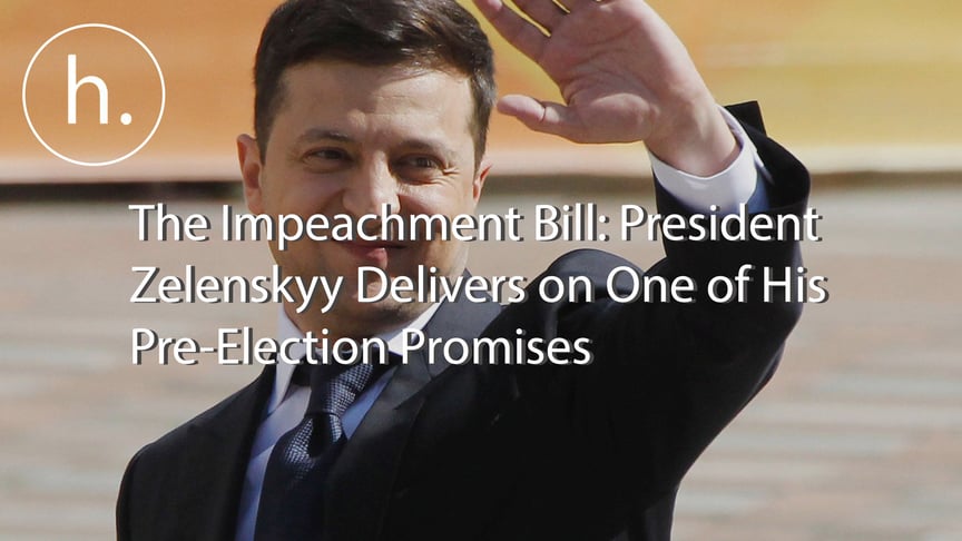 On May 29, Ukrainian President Volodymyr Zelenskyy submitted a bill to parliament that outlines the procedure to remove the president from office.