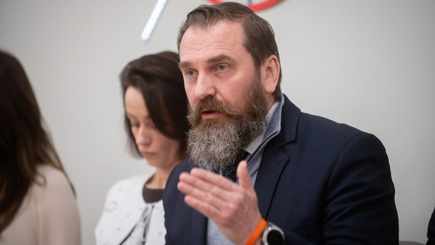 Міністр освіти і науки України Оксен Лісовий на пресконференції, 23 березня 2026 року