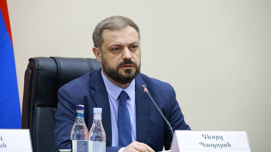 Міністр економіки Вірменії Геворг Папоян Міністр економіки Вірменії Геворг Папоян