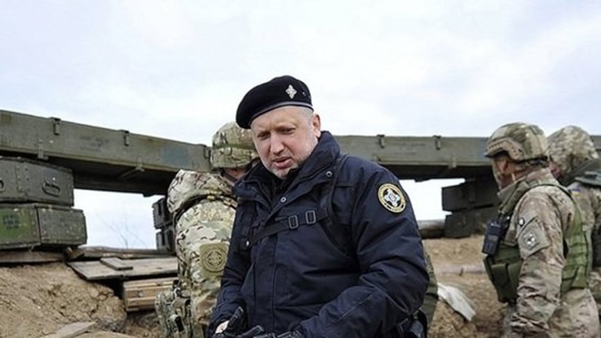 Oleksandr Turchynov, the Secretary of The National Security and Defense Council