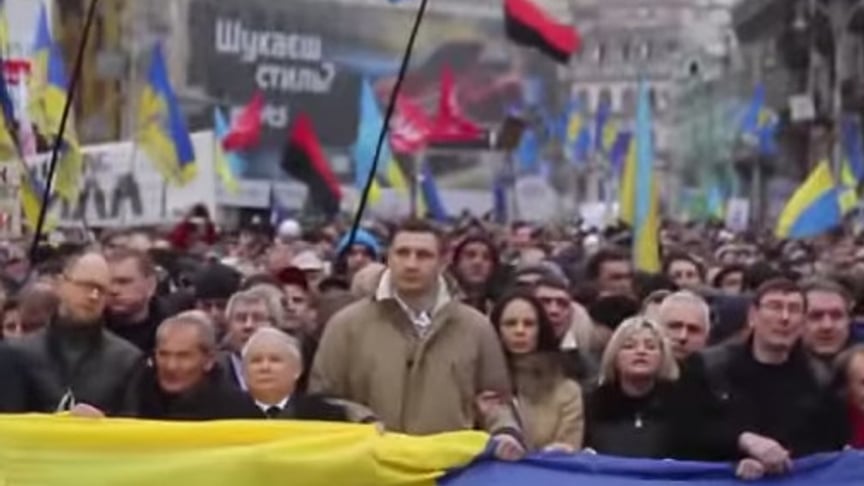The Rally That Turned Into a Revolution. December 1, 2013. Kyiv, Ukraine.