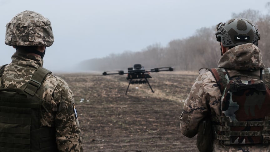 Ілюстративне фото. Оператори 429 окремого полку безпілотних систем «Ахіллес» Сил безпілотних систем ЗСУ