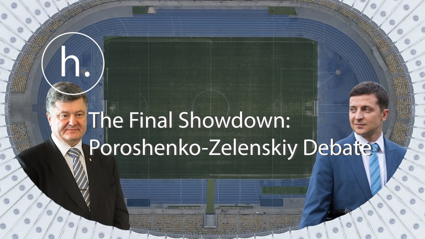 The Final Showdown: Zelenskiy and Poroshenko Meet in Presidential Debate