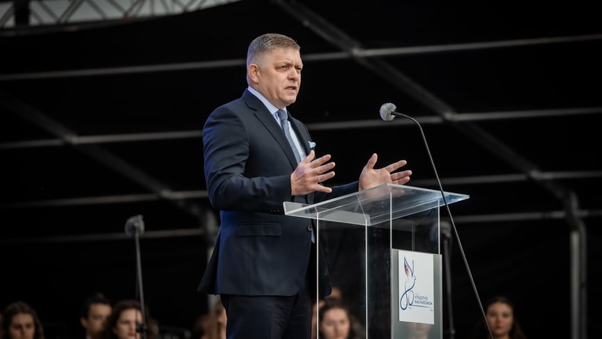 Премʼєр-міністр Словаччини Роберт Фіцо Премʼєр-міністр Словаччини Роберт Фіцо