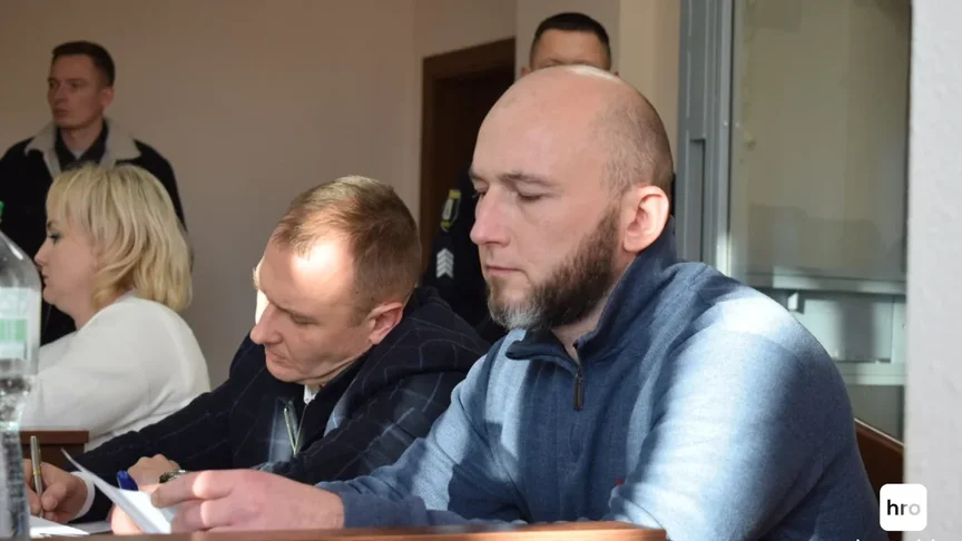 Олексій Тандир у залі суду