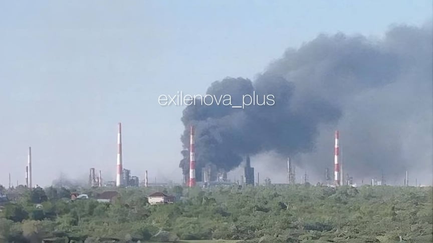 Пожежа на НПЗ у Сизрані, 21 травня 2026 року Пожежа на НПЗ у Сизрані, 21 травня 2026 року