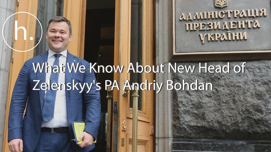 What We Know About New Head of Zelenskyy's PA Andriy Bohdan