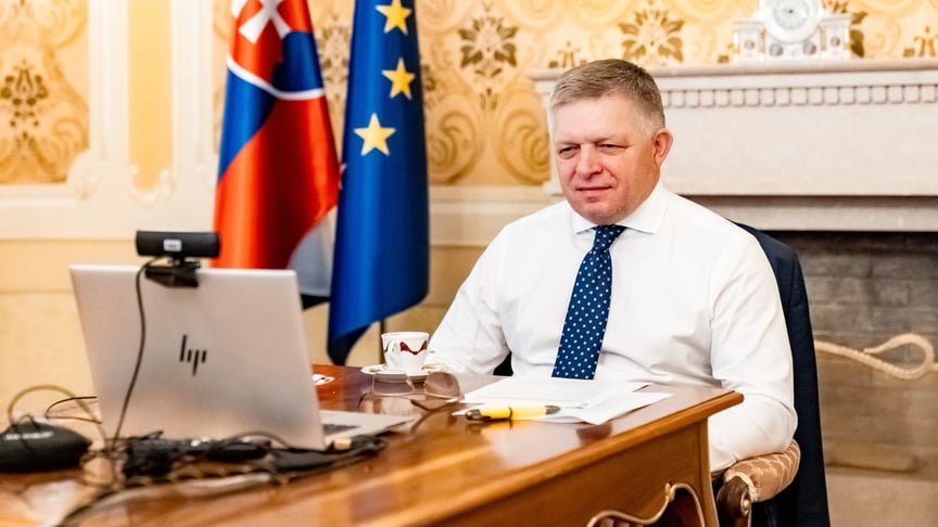 Прем'єр-міністр Словаччини Роберт Фіцо Прем'єр-міністр Словаччини Роберт Фіцо