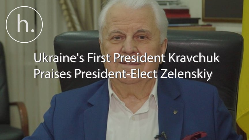 Ukraine's First President Kravchuk Praises President-Elect Zelenskiy