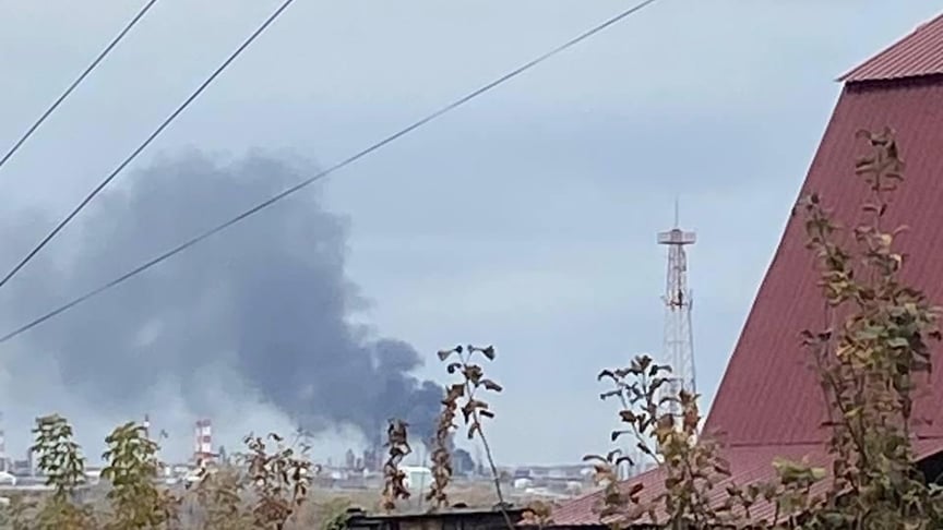 Дроны СБУ поразили нефтеперерабатывающий завод в российском Башкортостане