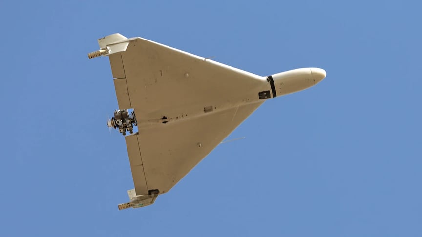 Ілюстративне фото. Іранський дрон типу Shahed