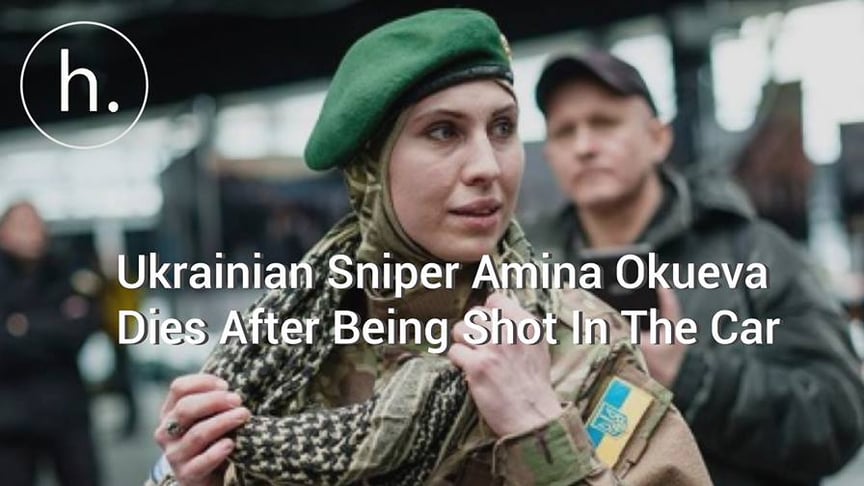 UPDATED: Ukrainian Sniper Amina Okueva Killed in Assassination Ambush