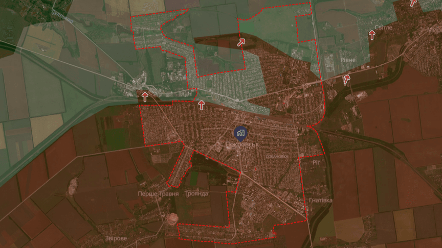 Ситуація довкола Покровська станом на 9 січня 2026 року