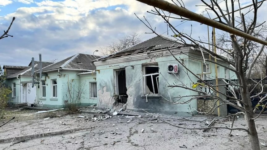Наслідки обстрілу Білозерки, 16 листопада 2023 року