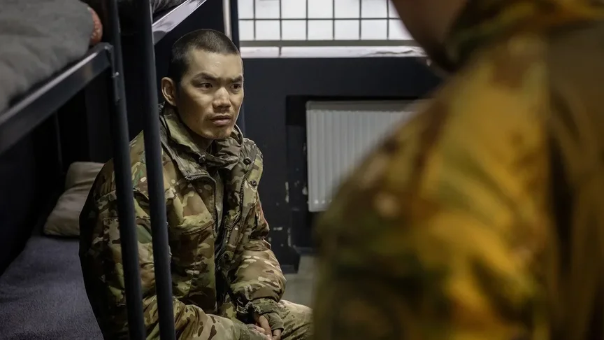 Один із громадян Китаю, який воював проти України та потрапив у полон Один із громадян Китаю, який воював проти України та потрапив у полон
