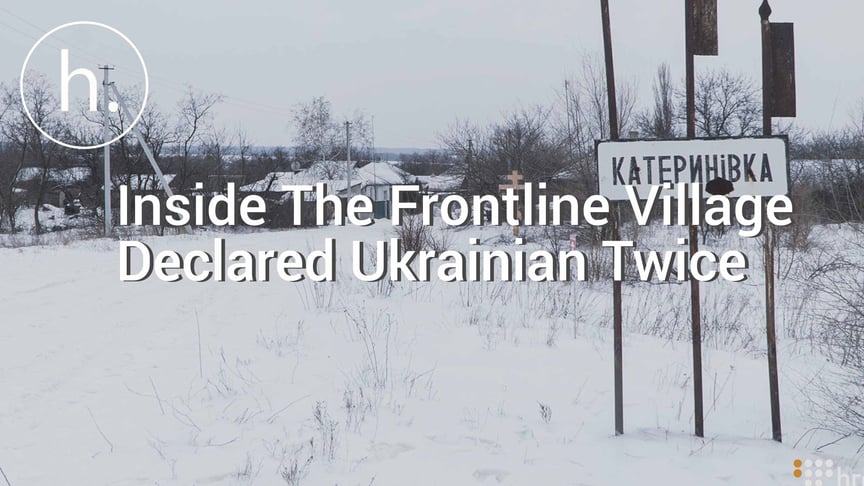 Inside The Frontline Village Declared Ukrainian Twice