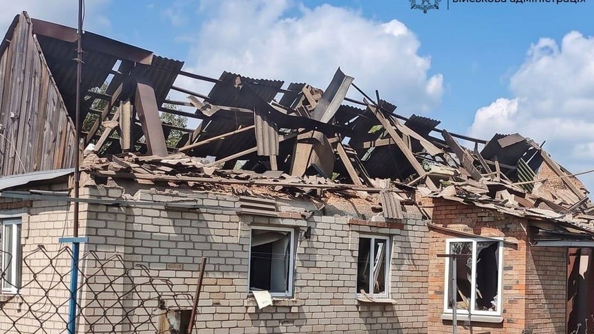 Наслідки обстрілу Запорізької області