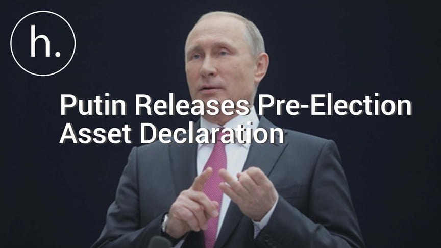 Putin Releases Pre-Election Asset Declaration