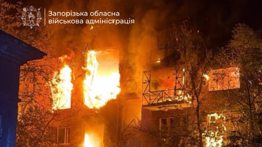 Наслідки російської атаки на Запоріжжя, 12 липня 2026 року Наслідки російської атаки на Запоріжжя, 12 липня 2026 року