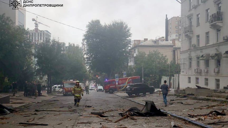 Наслідки атаки на Дніпро