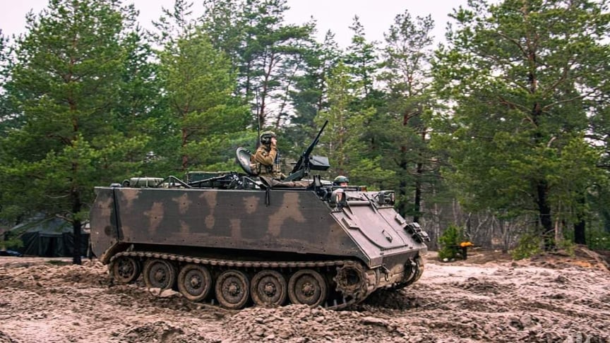 Український військовий і військова техніка. Ілюстративне фото