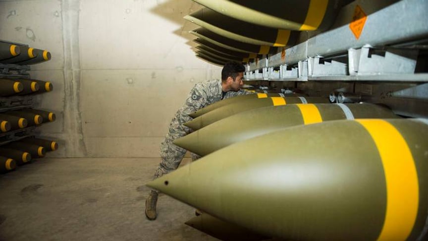 Боєприпаси, доставлені зі США до Німеччини