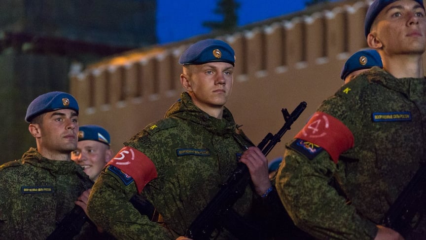 Иллюстративное фото. российские военные