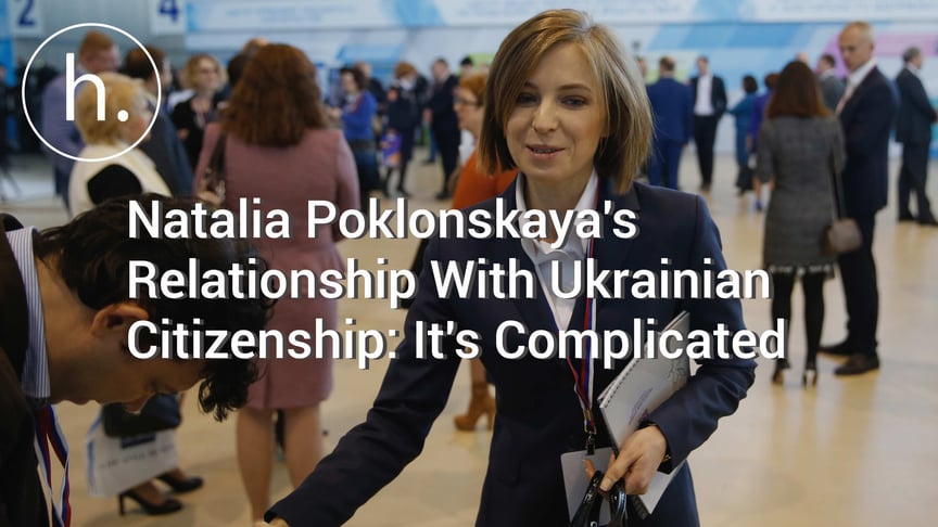 Natalia Poklonskaya's Relationship With Ukrainian Citizenship: It's Complicated