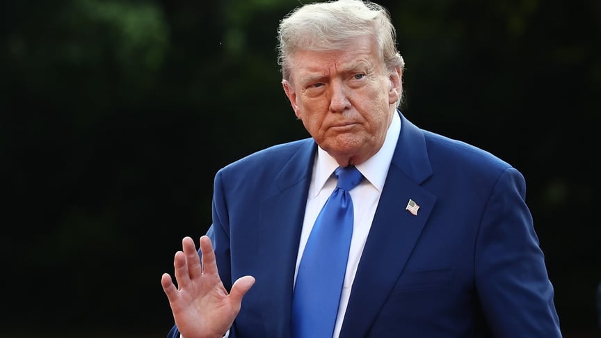Президент США Дональд Трамп на світській вечері під час саміту НАТО в палаці Huis ten Bosch у Гаазі, Нідерланди, 24 червня 2025 року