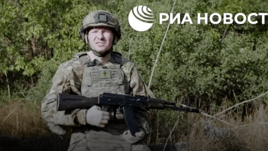 Поляк Кшиштоф Флачек на відео російських пропагандистів