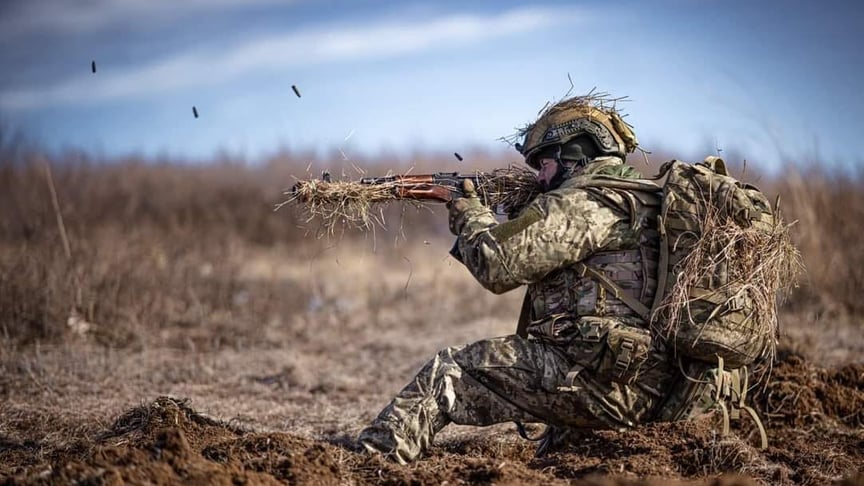 Украинский военный. Иллюстративное фото