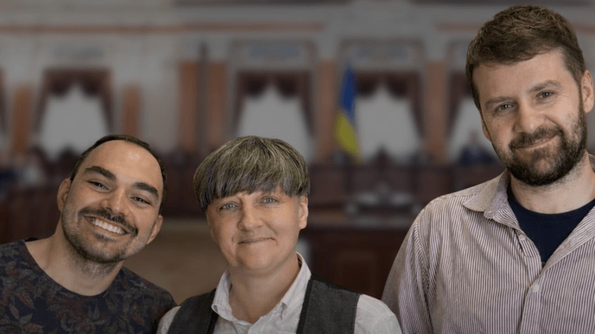 Тимур Левчук (ліворуч) та Зорян Кісь (праворуч)