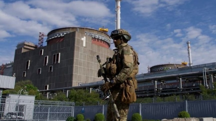 Russians shelling ash disposal area of Zaporizhzhia TPP to raise radioactive dust — intelligence
