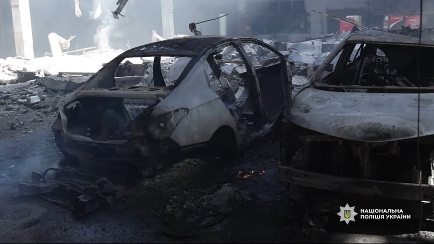 Наслідки російських атак по Харкову, 22 квітня 2025 року