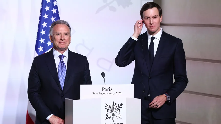 Спецпосланець президента США Стів Віткофф та зять Дональда Трампа Джаред Кушнер