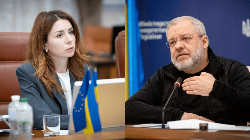 Колаж. Світлана Гринчук та Герман Галущенко