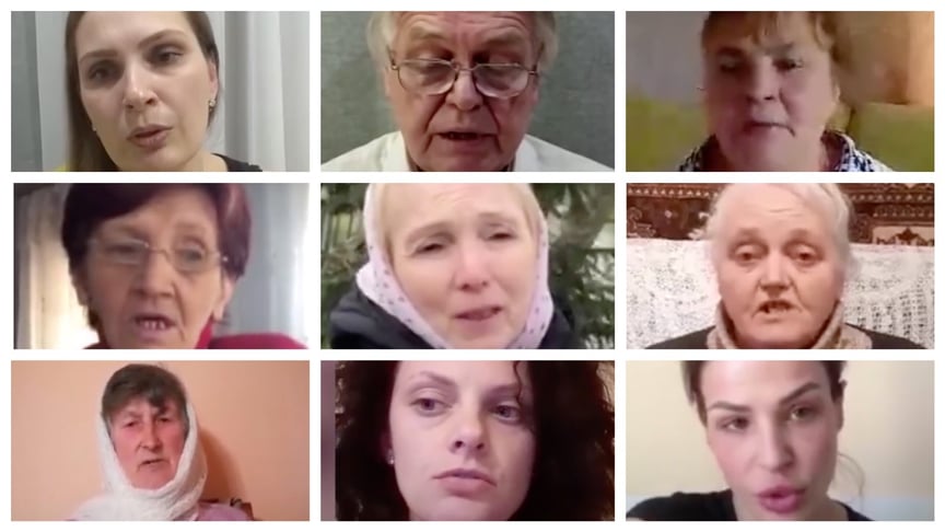 Relatives of Donbas Captives Appeal to Ukrainian President Zelenskyy (VIDEO)