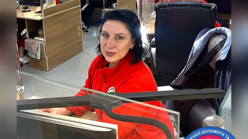 Диспетчерка Світлана, що прийняла виклик від дитини