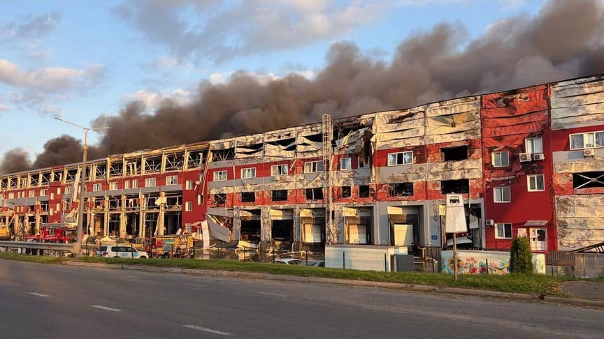 Последствия атаки на состав ЮНИСЕФ