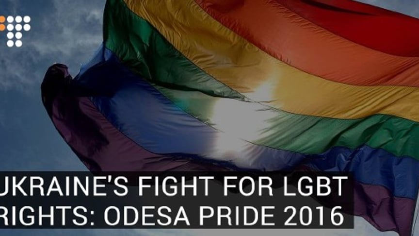 Ukraine's Fight For LGBT Rights: Odesa Pride 2016