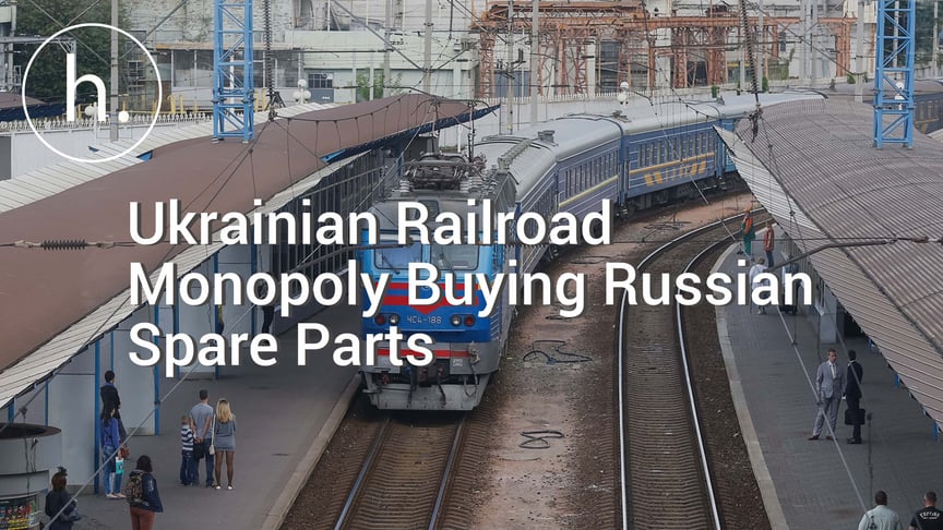 Ukrainian Railroad Monopoly Buying Over $500,000 of Spare Parts From Russia