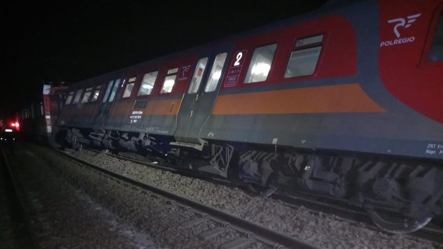 У Польщі зійшов з рейок потяг: це четверта залізнична аварія у Європі за тиждень