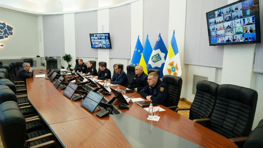 Нарада профільних служб при ДСНС