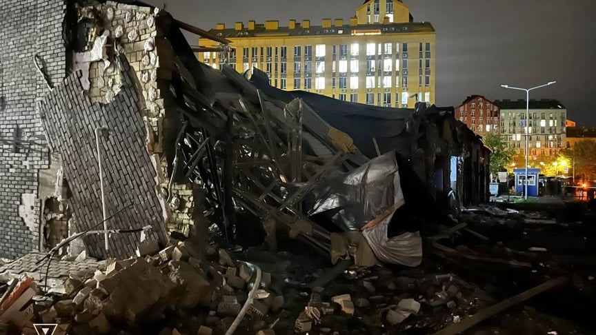 Наслідки російської атаки на Київ