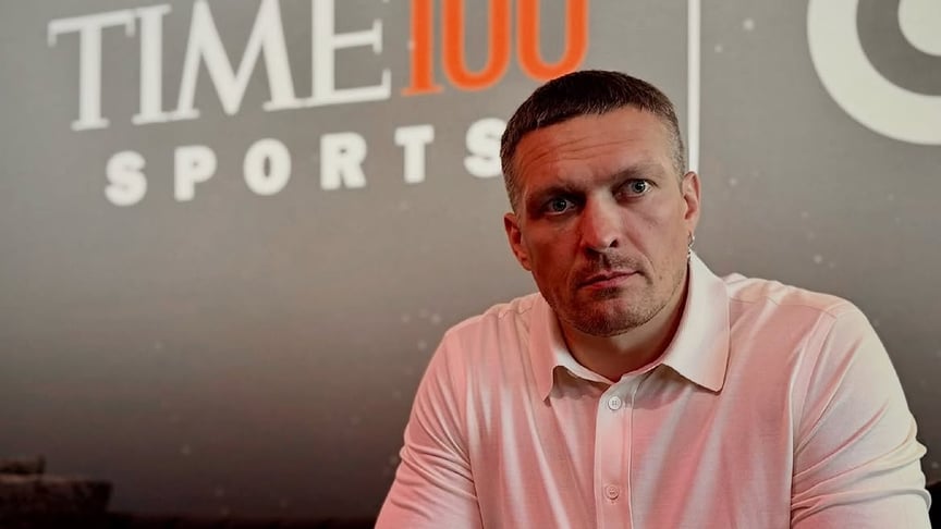 Український боксер Олександр Усик