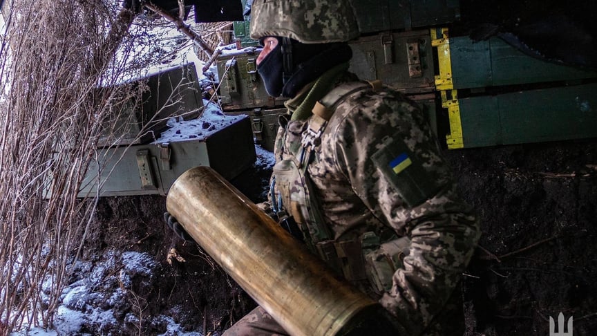 Ілюстративне фото. Український військовий з 56 окремої мотопіхотної Маріупольської бригади