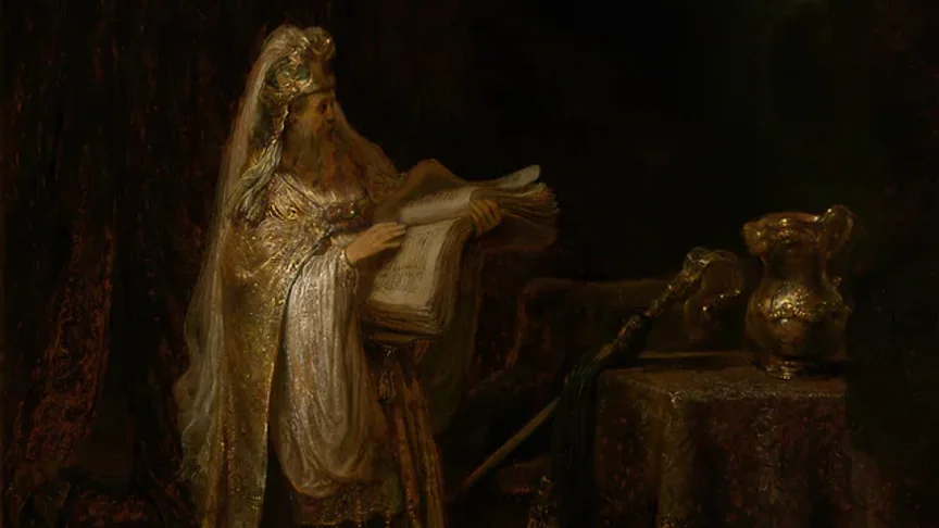 Рембрандт ван Рейн, «Видіння Захарії в храмі», 1633 рік