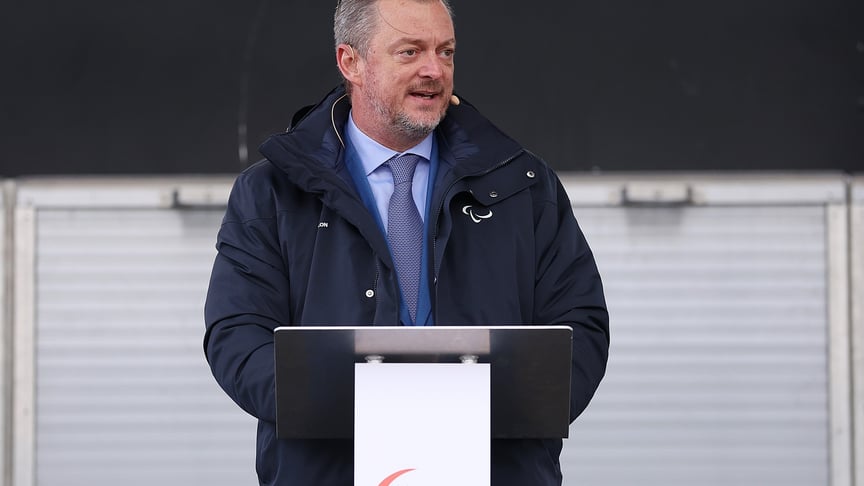 Президент Міжнародного паралімпійського комітету Ендрю Парсонс Президент Міжнародного паралімпійського комітету Ендрю Парсонс