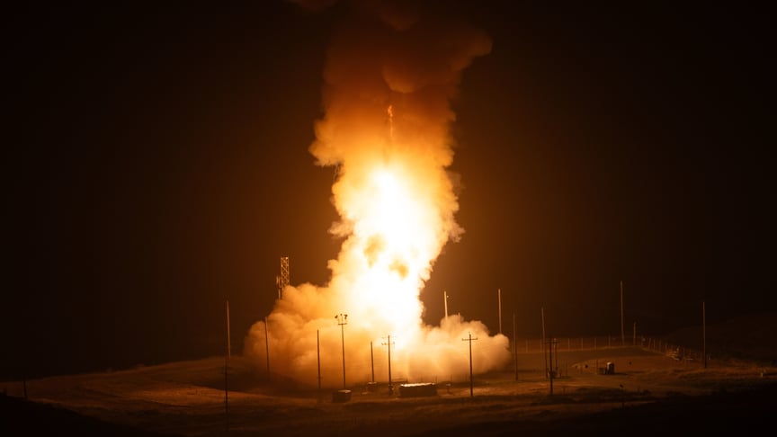 США запустили міжконтинентальну балістичну ракету Minuteman III, 20 травня 2026 року