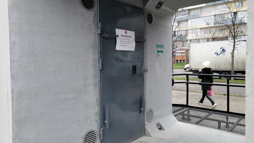Ілюстративне фото. Мобільне укриття в Києві